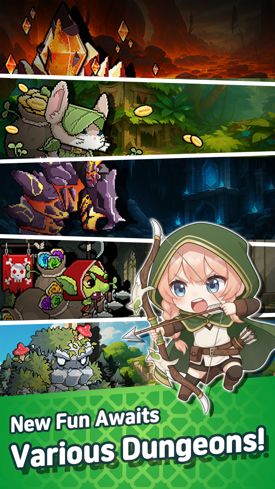 Pixel Girl Idle screenshot