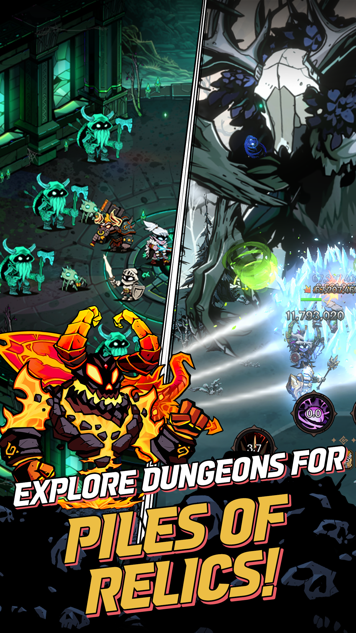 Titan Slayer : Action Idle RPG screenshot