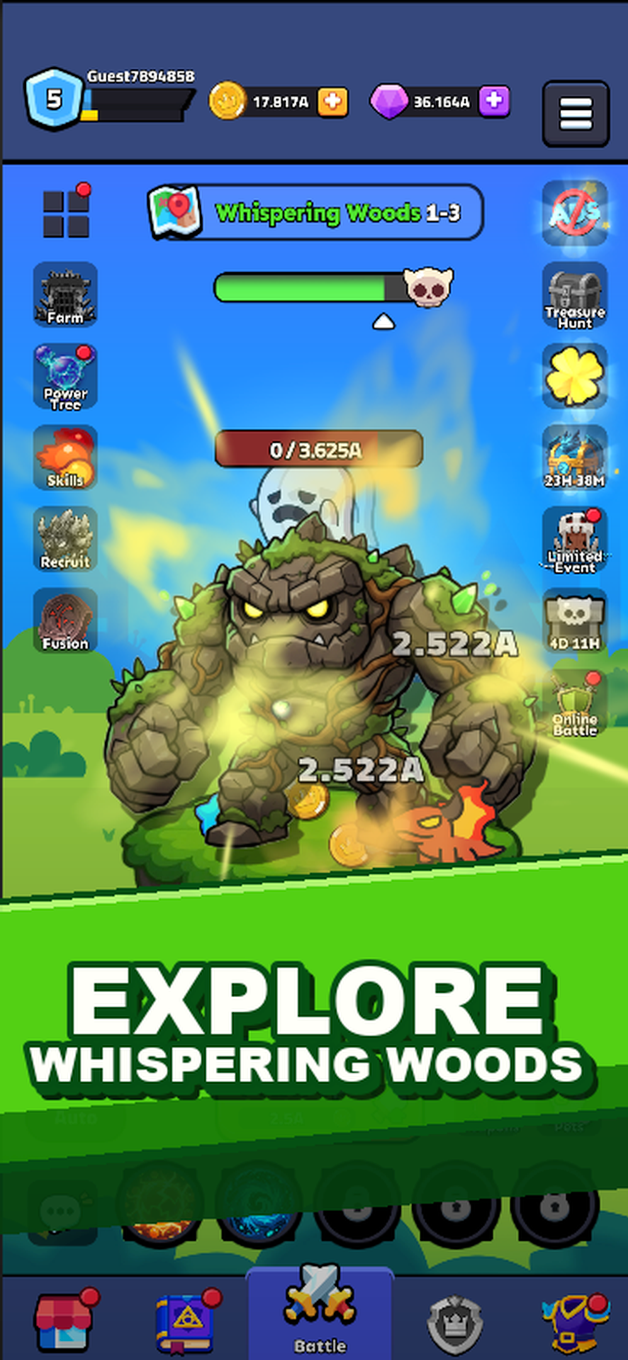 Swordero Idle RPG screenshot