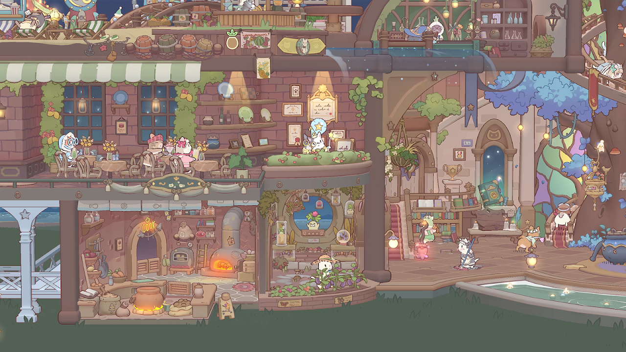 Cats&Soup : Merge Magic Recipe screenshot