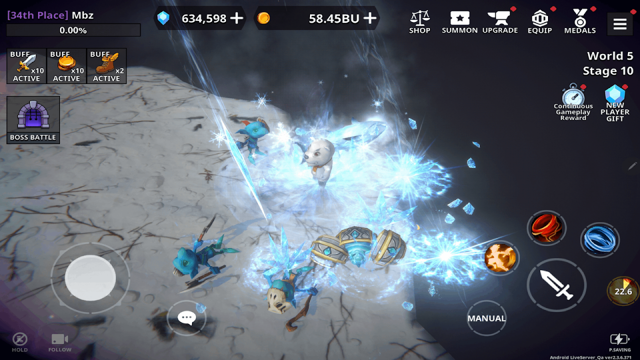 Dungeon Knight Idle screenshot