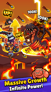 Meow Knights : Idle RPG screenshot
