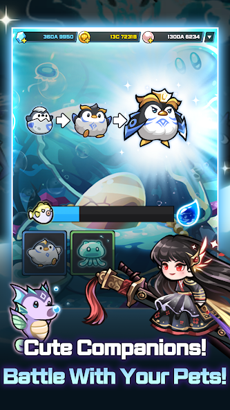 Raising Poseidon: Idle RPG screenshot