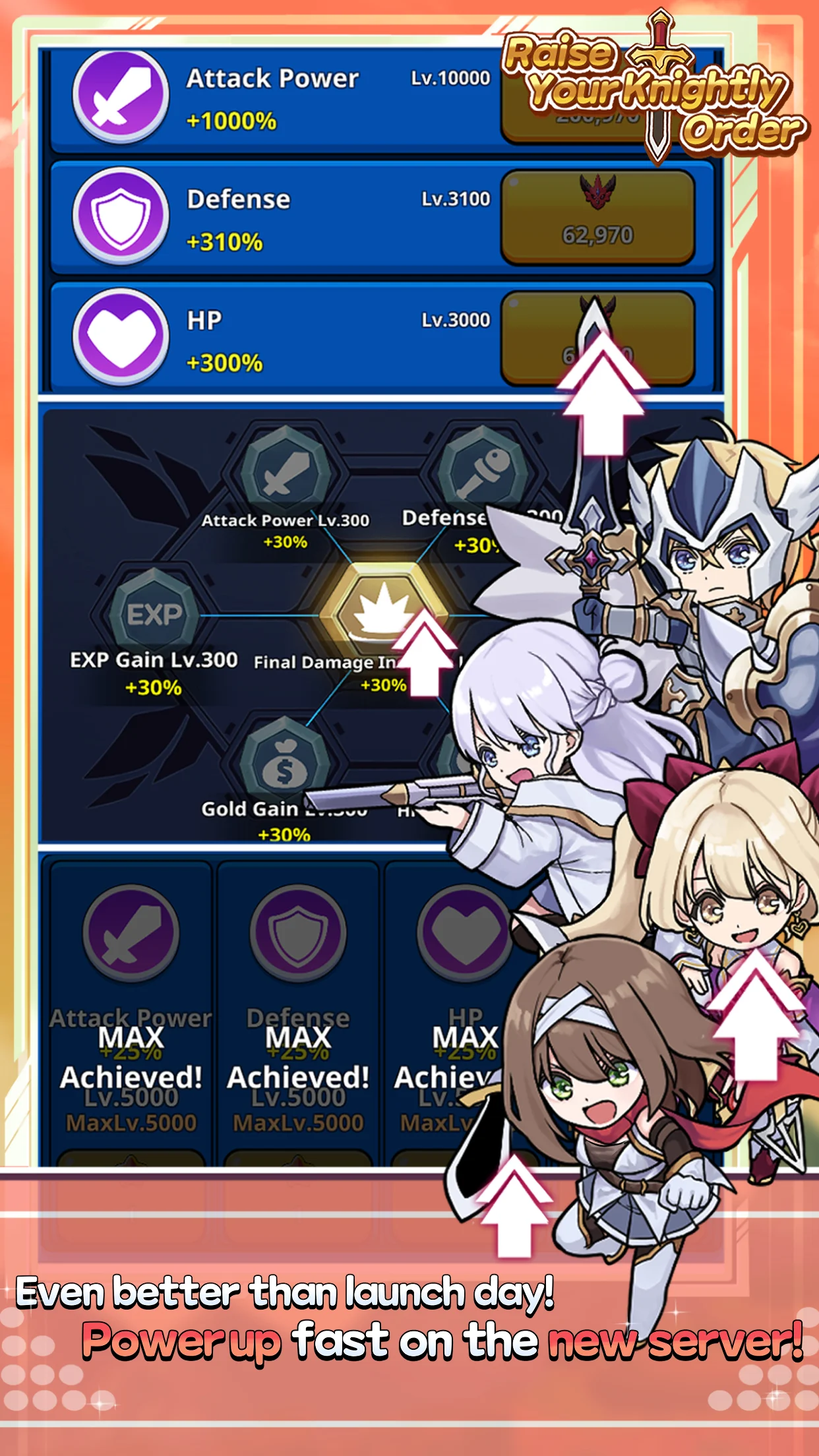 Raise Your Knights:New Server! screenshot