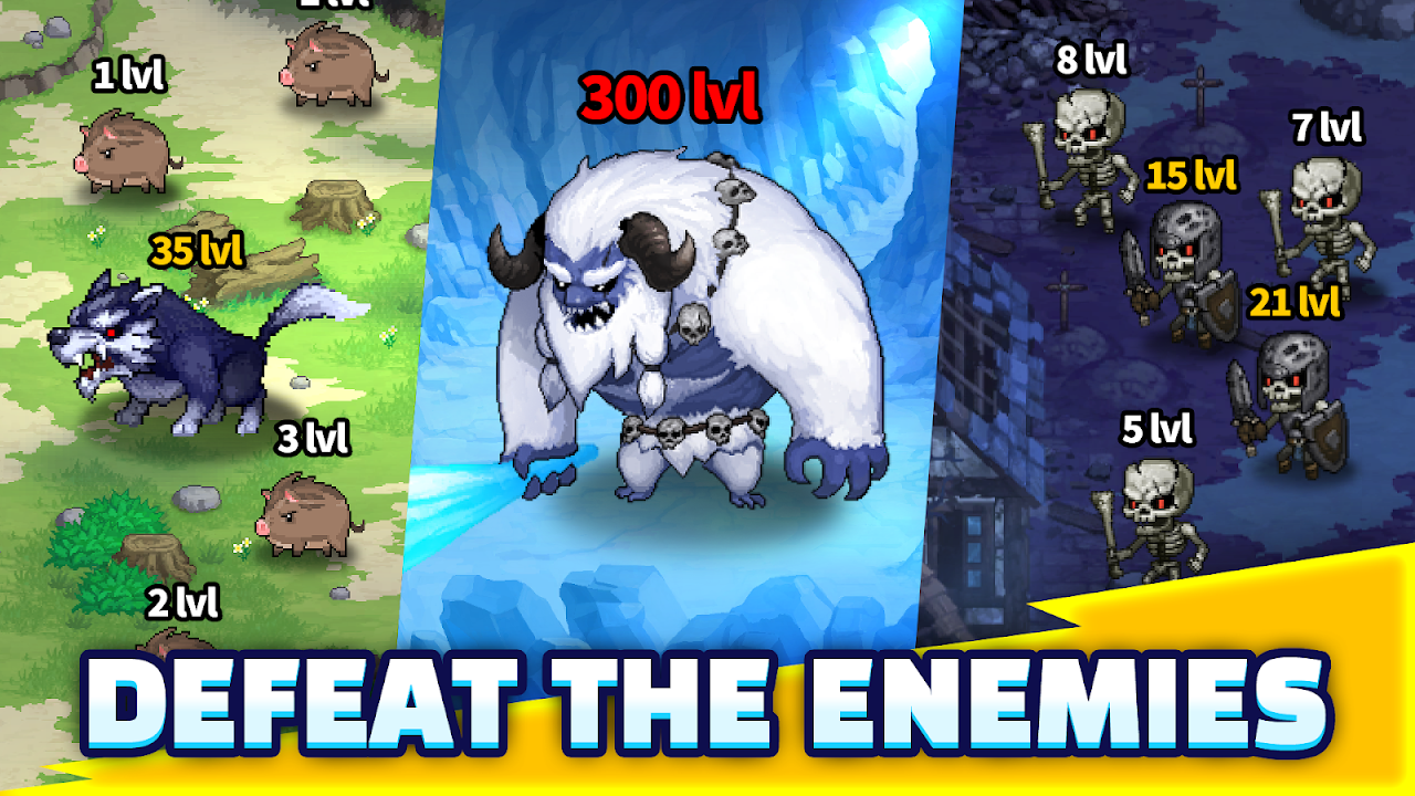 Hero Raid : Idle RPG screenshot