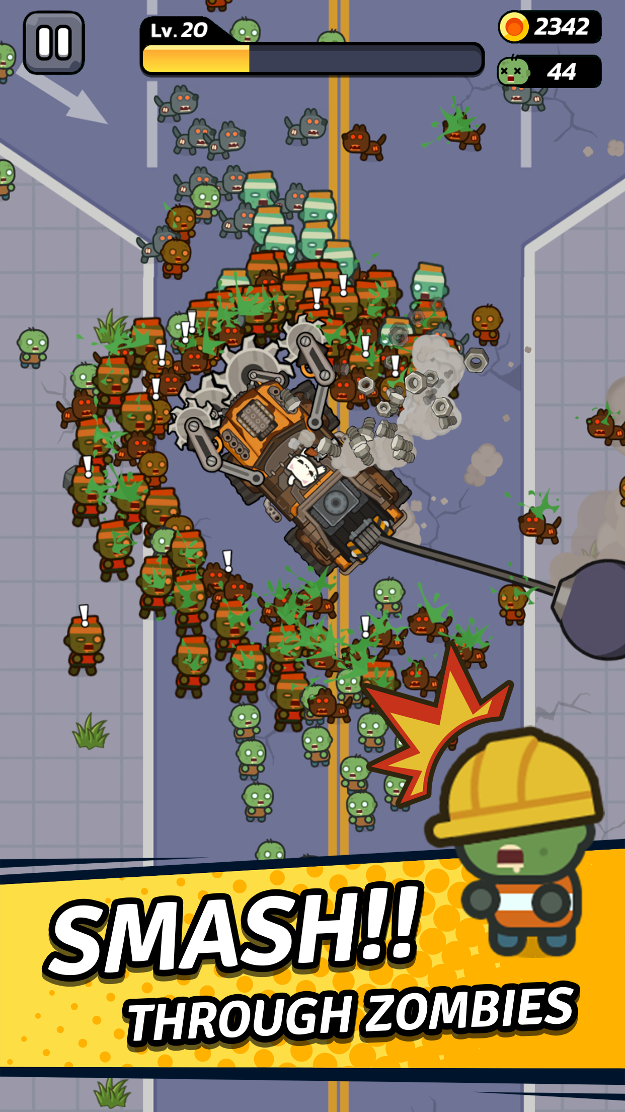 Crash Cat : Zombie Survivor screenshot