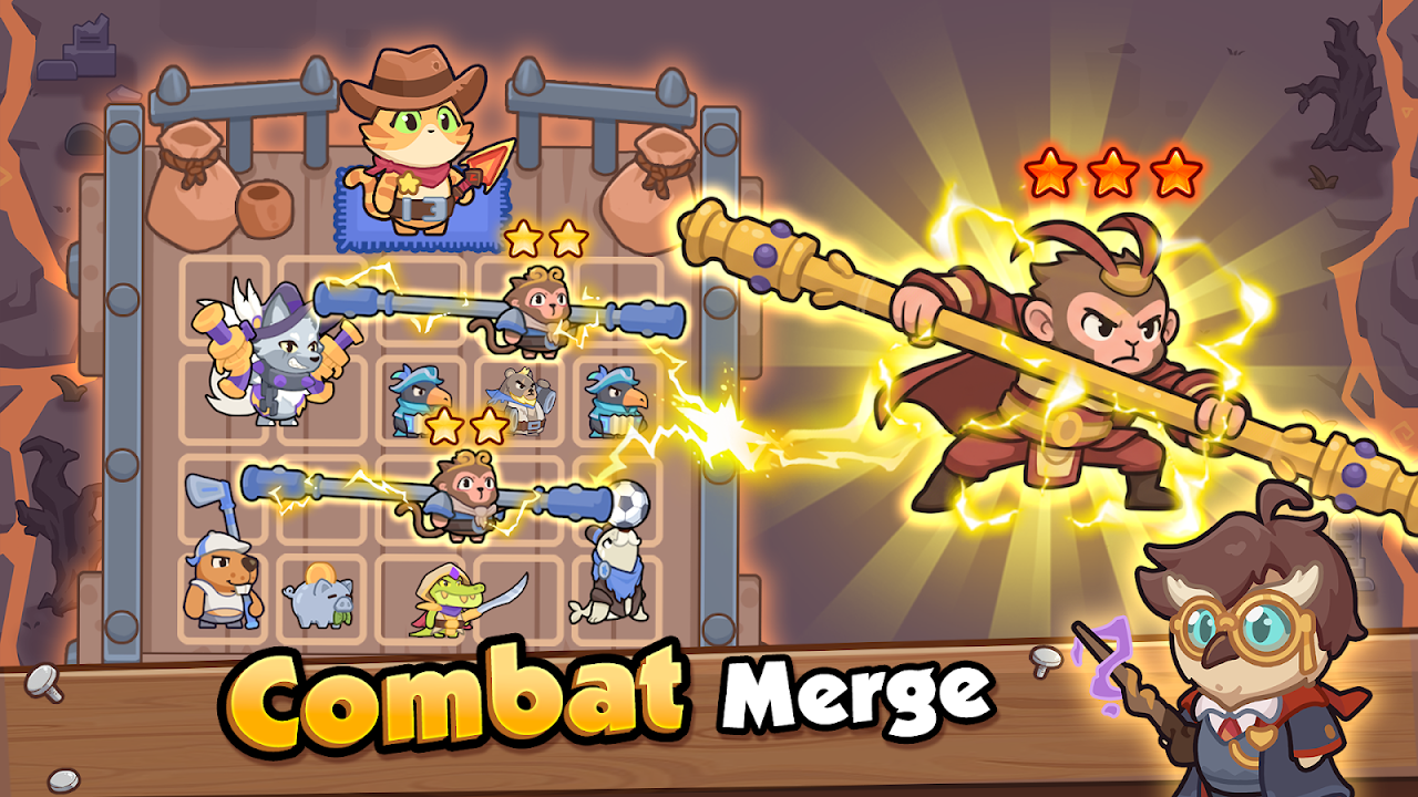 Rumble Paws: Backpack Fight screenshot