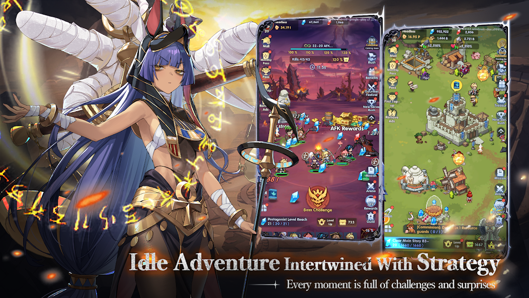 Pixel Brave: Idle RPG screenshot