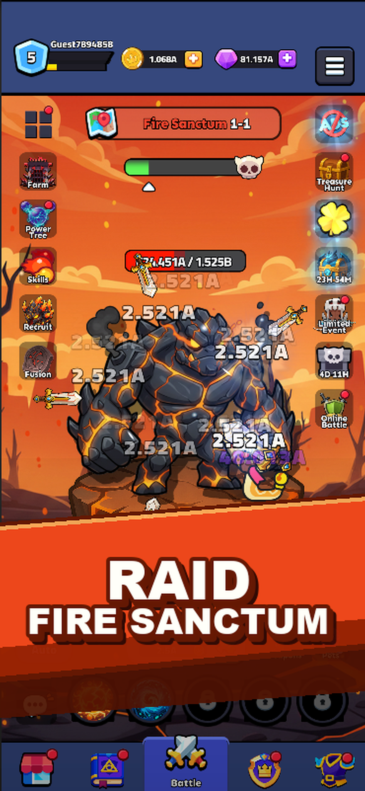 Swordero Idle RPG screenshot