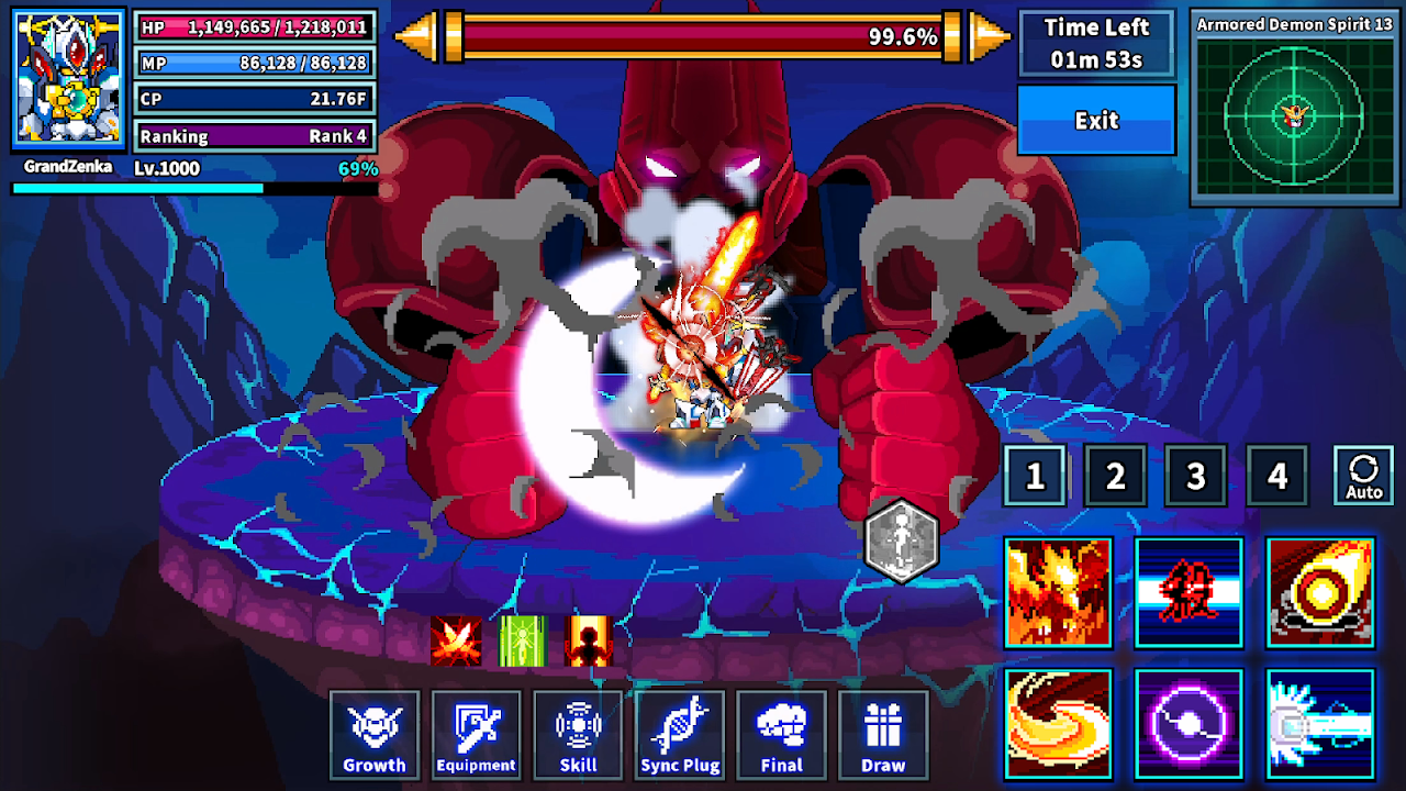 Grandzenka: Idle RPG screenshot