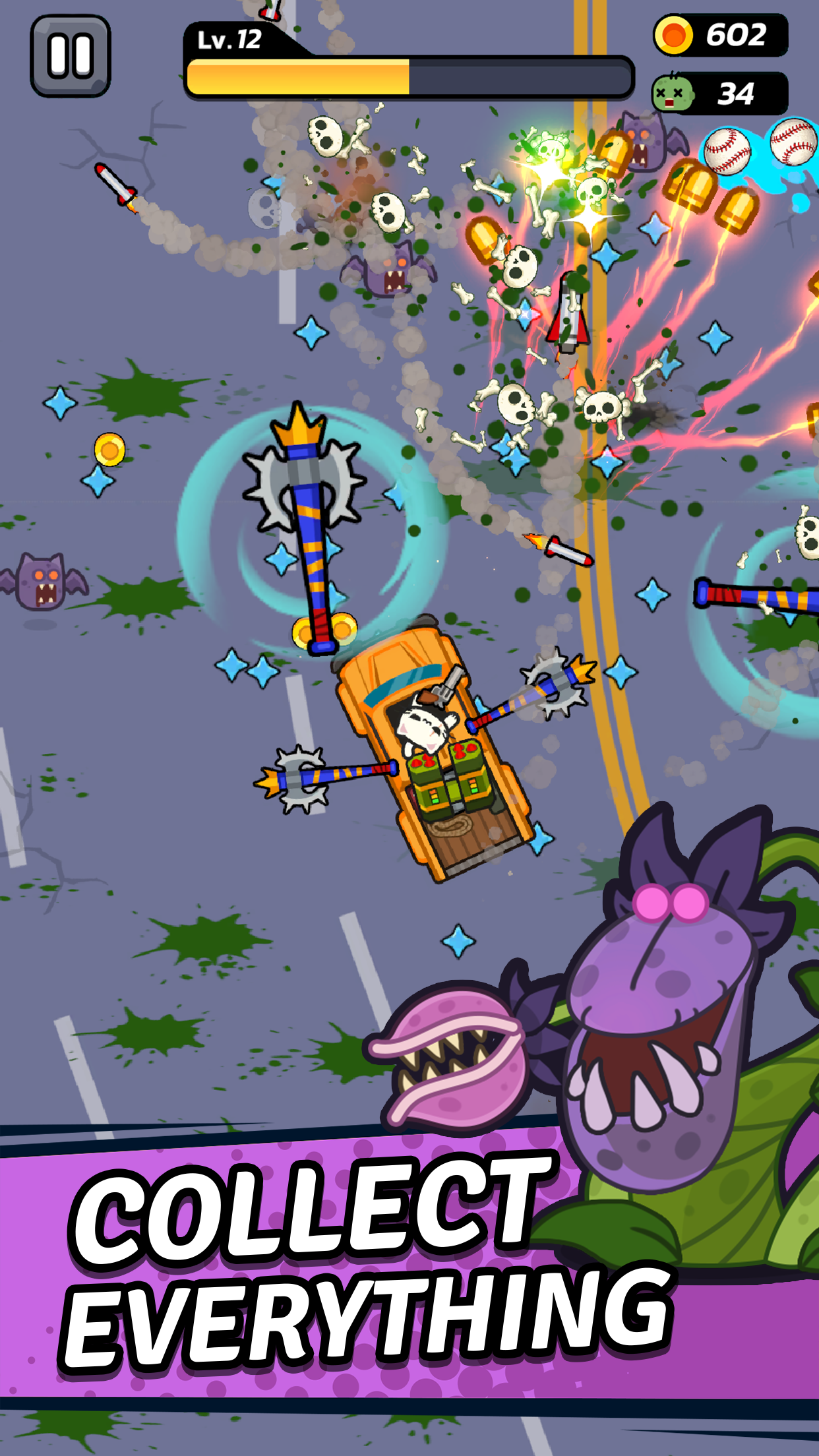 Crash Cat : Zombie Survivor screenshot
