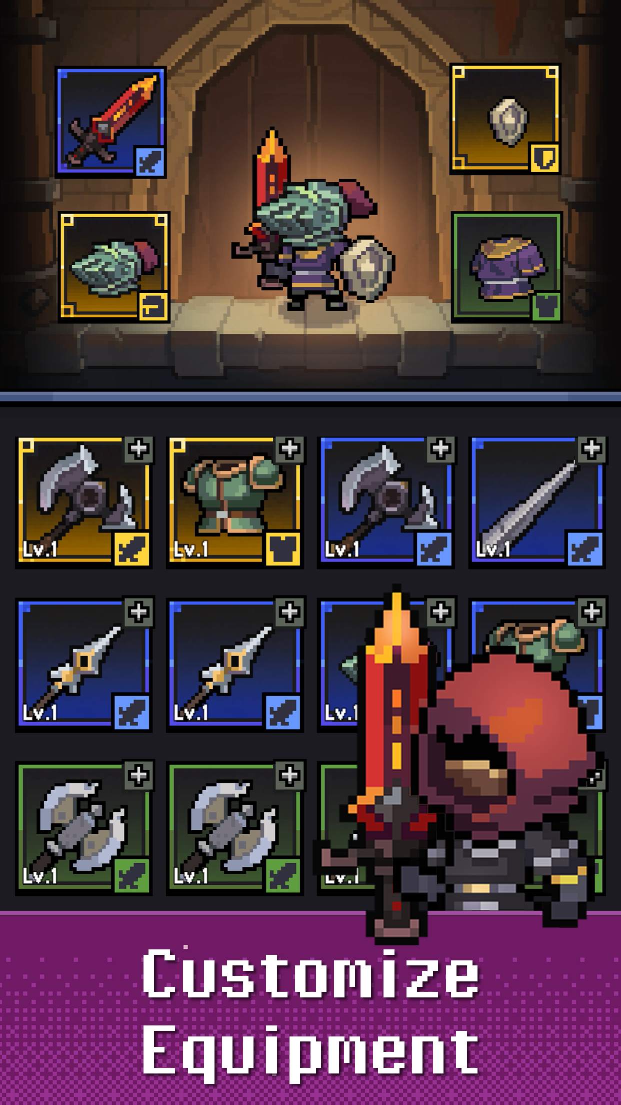 Heroll : Dice Roguelike screenshot