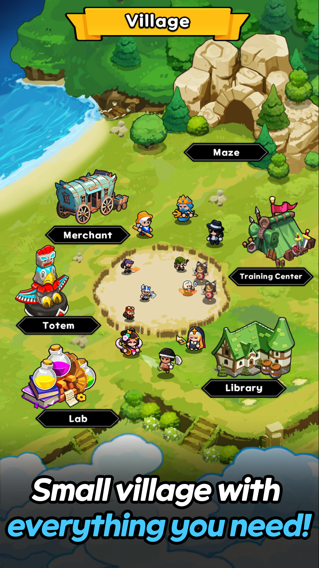 Rumble Legion: Pocket Heroes screenshot