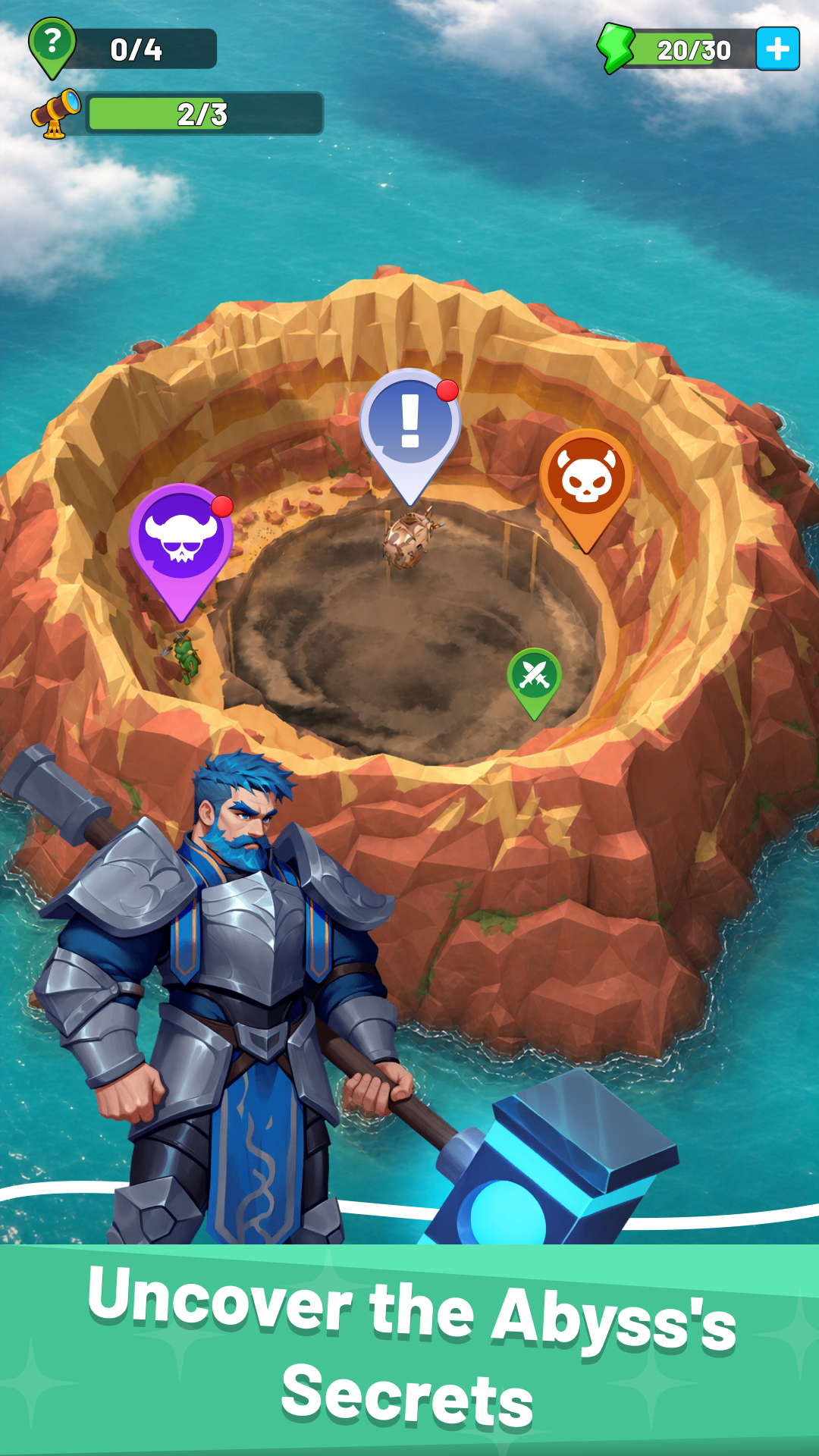 Deep Hole - Abyss Survivor screenshot