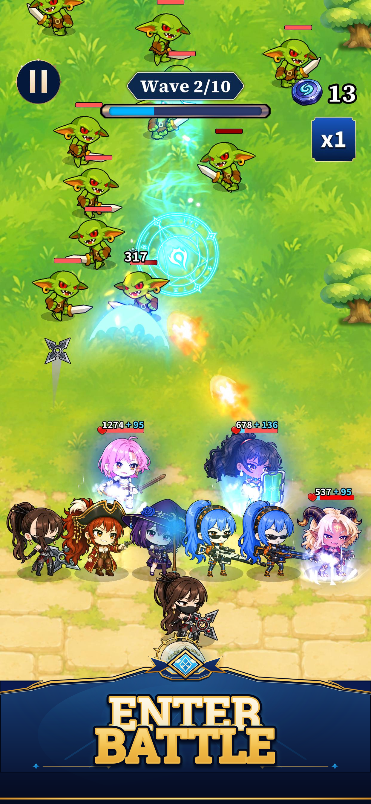 Valkyria Nexus Battle screenshot