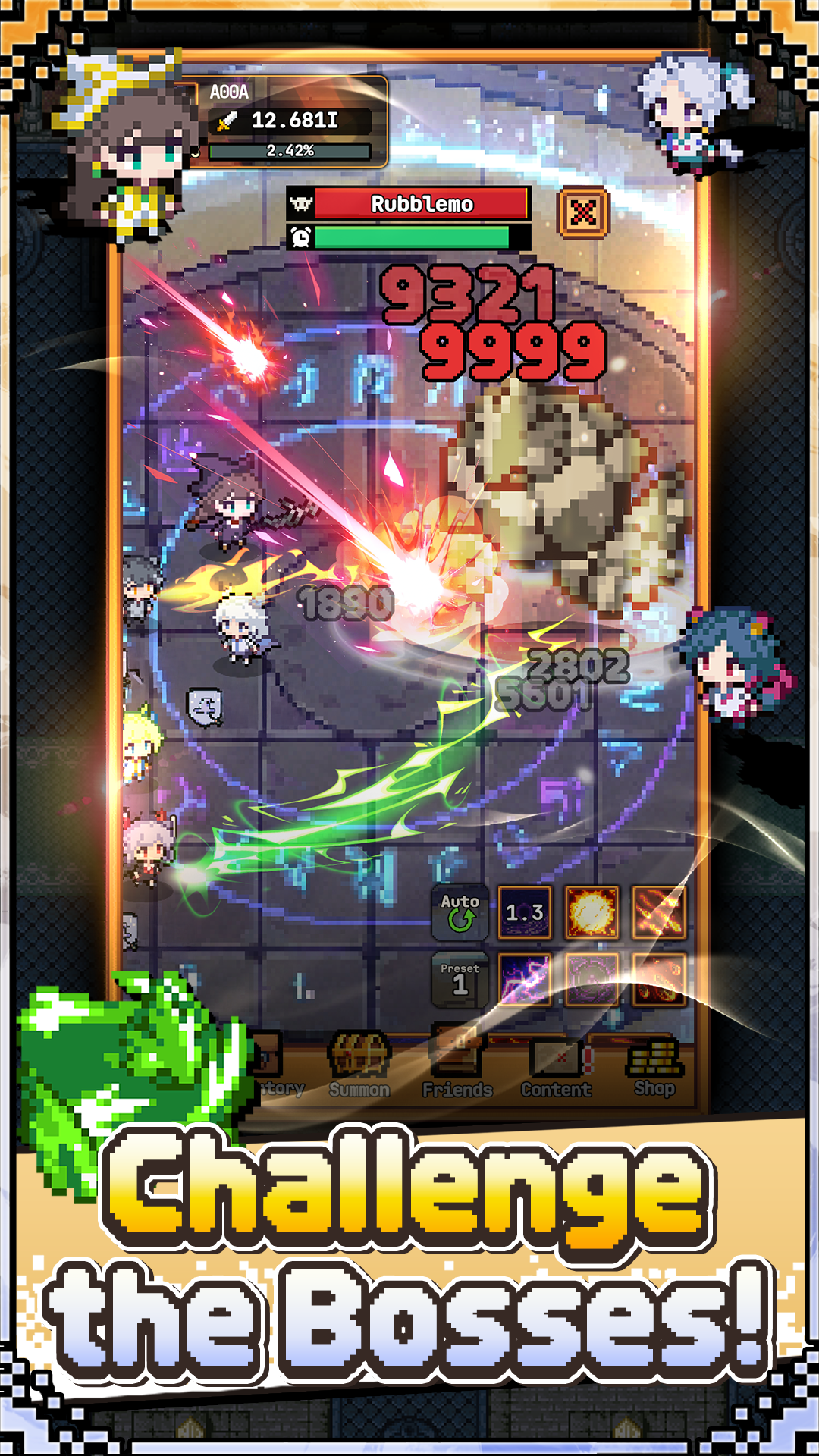 Legend of Witch : Idle RPG screenshot