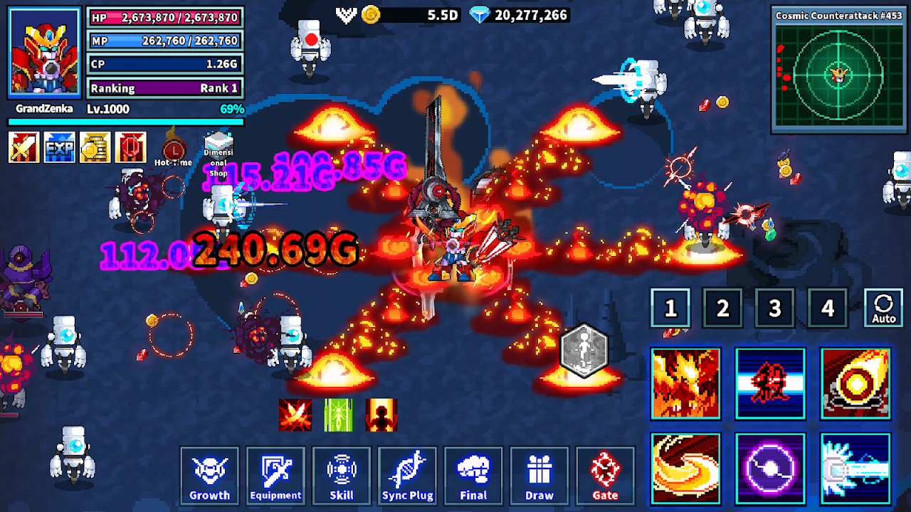 Grandzenka: Idle RPG screenshot