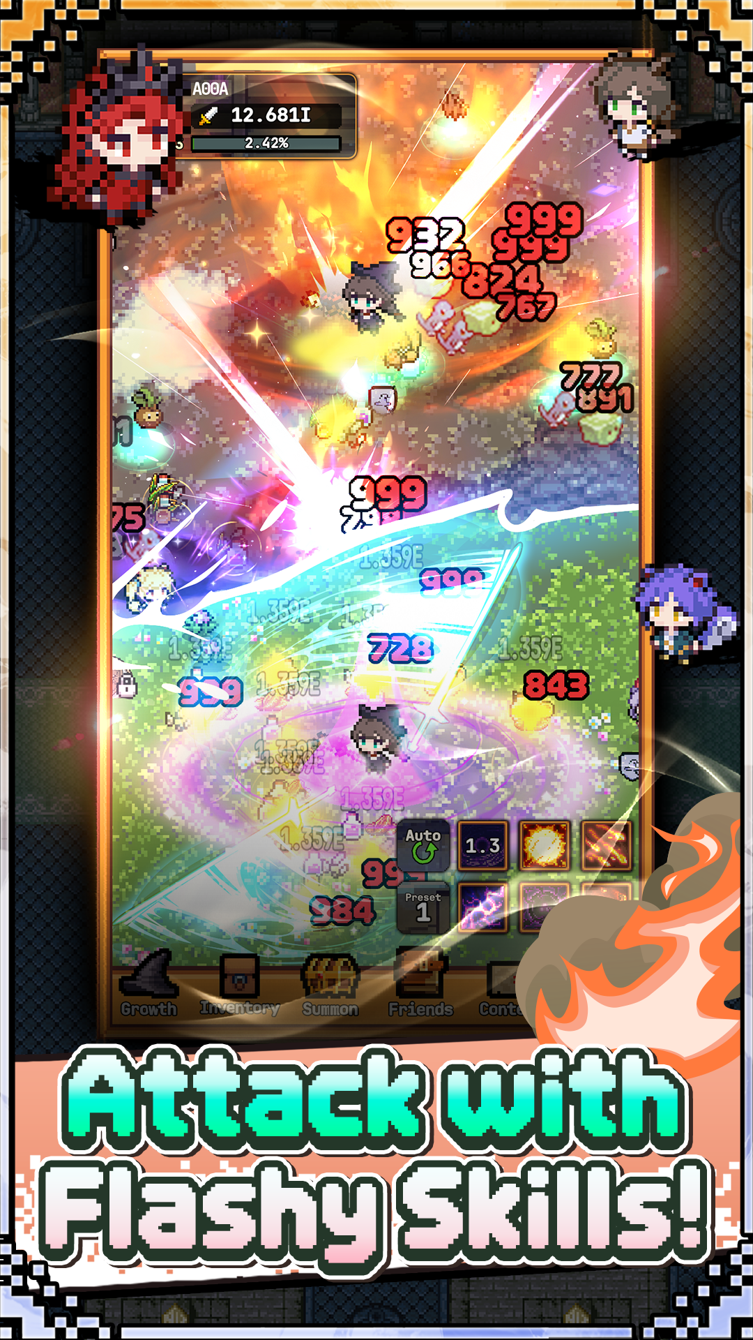 Legend of Witch : Idle RPG screenshot