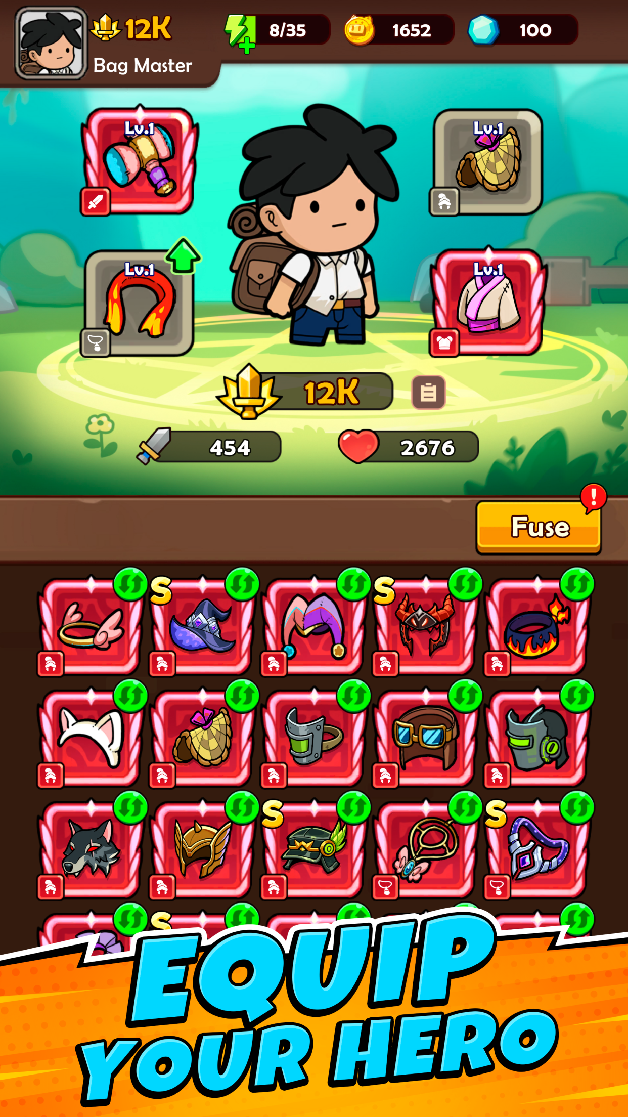 BagMaster Isekai – Bag Battle screenshot
