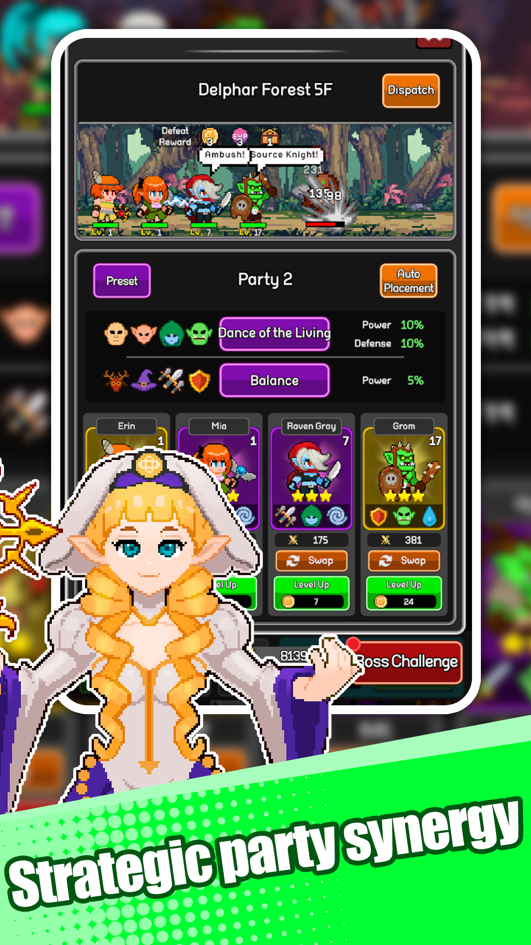 32 Heroes : 8 Party Idle screenshot