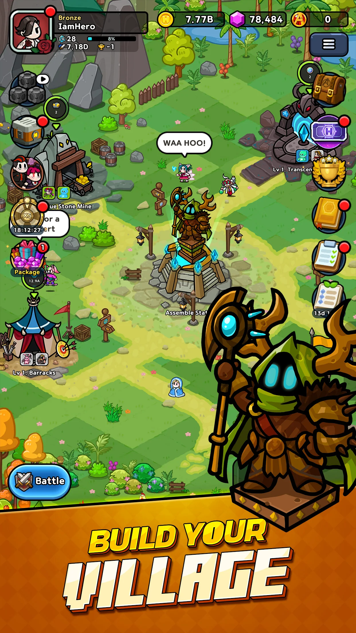 Hero Assemble: Epic Idle RPG screenshot