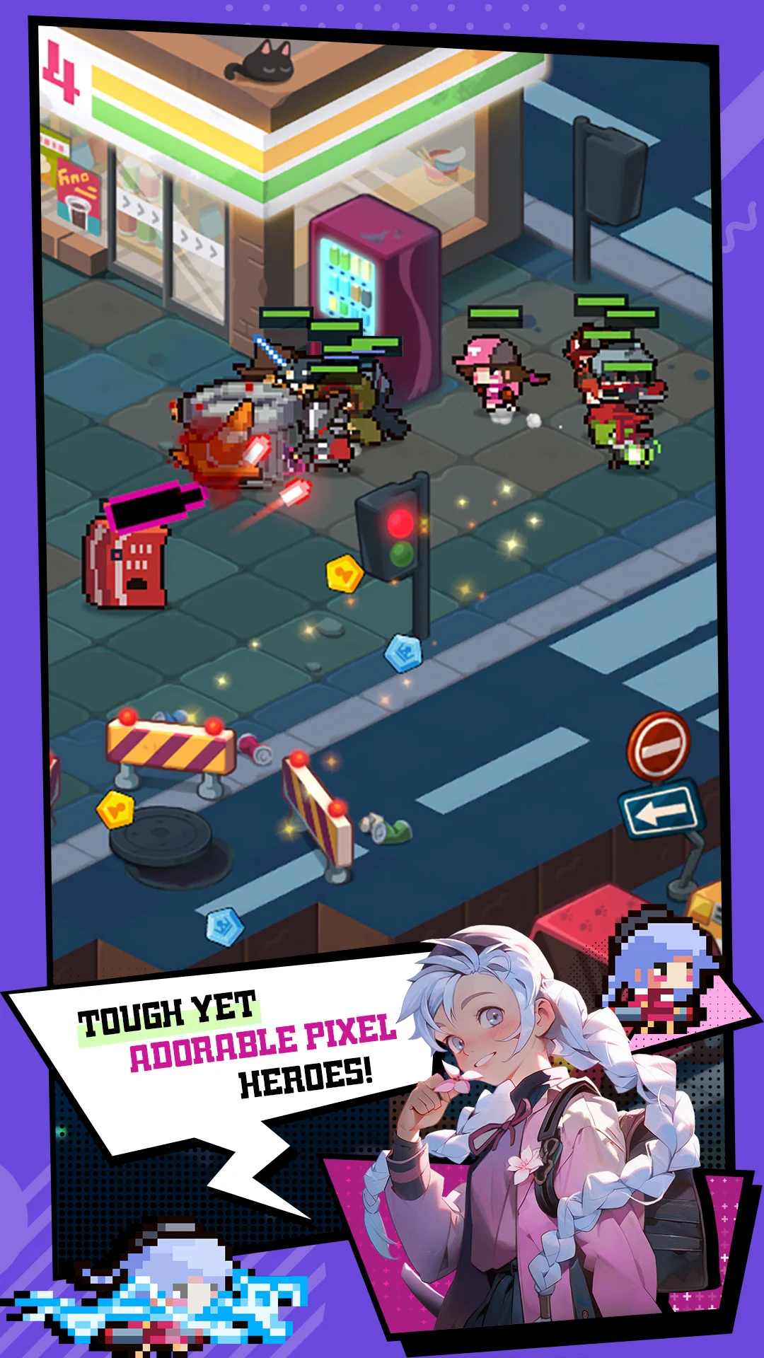 Rumble Squad: Idle Pixel RPG screenshot