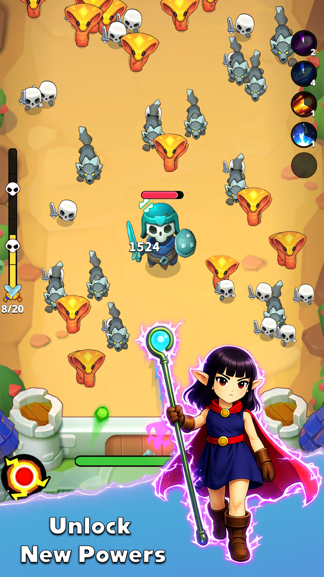 Archmagic Survivors Magic TD screenshot