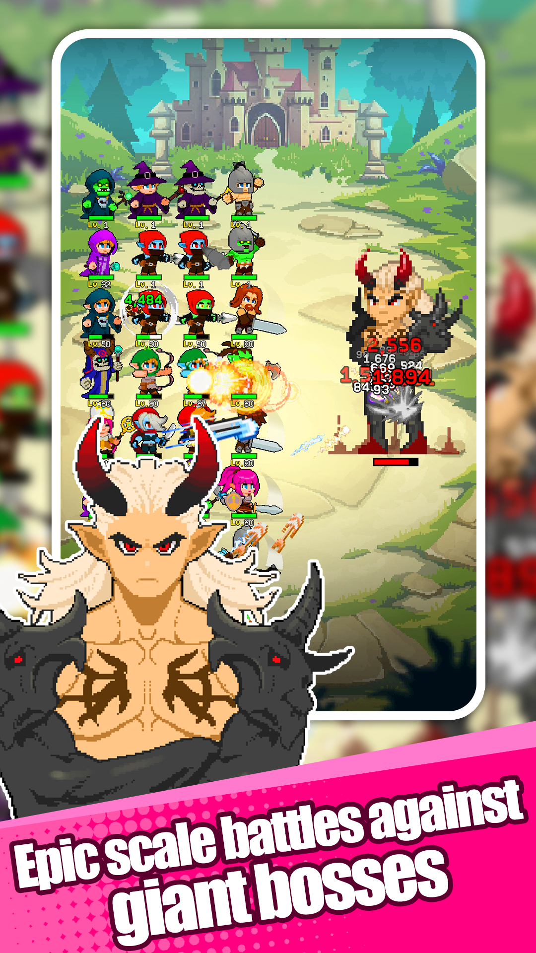 32 Heroes : 8 Party Idle screenshot