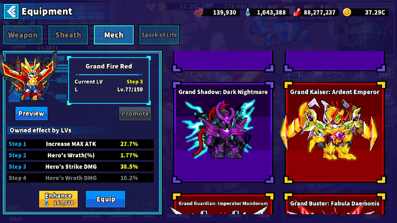 Grandzenka: Idle RPG screenshot