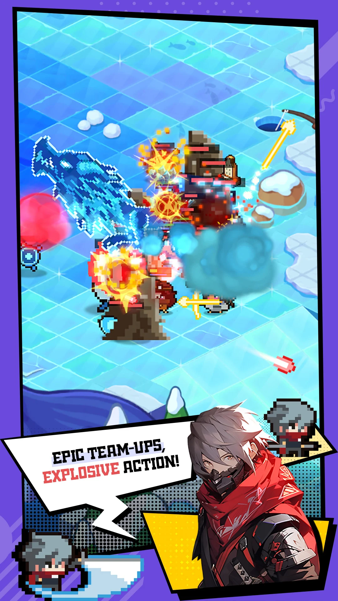 Rumble Squad: Idle Pixel RPG screenshot