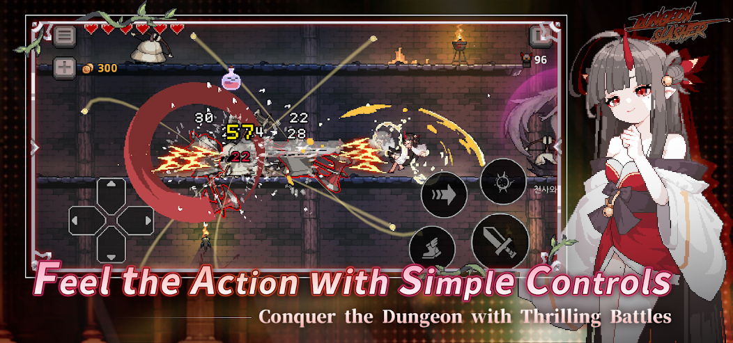 Dungeon Slasher : Roguelike screenshot