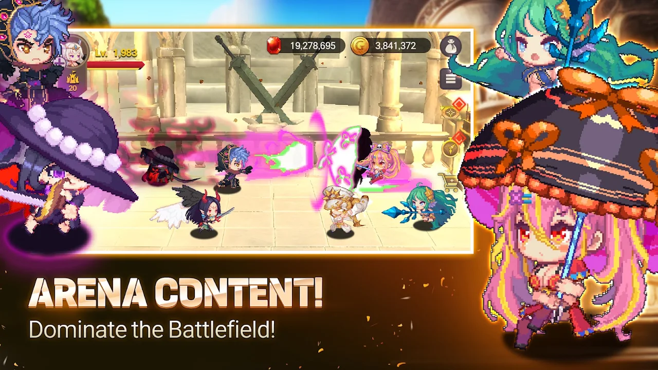 Arcana Blade : Idle RPG screenshot