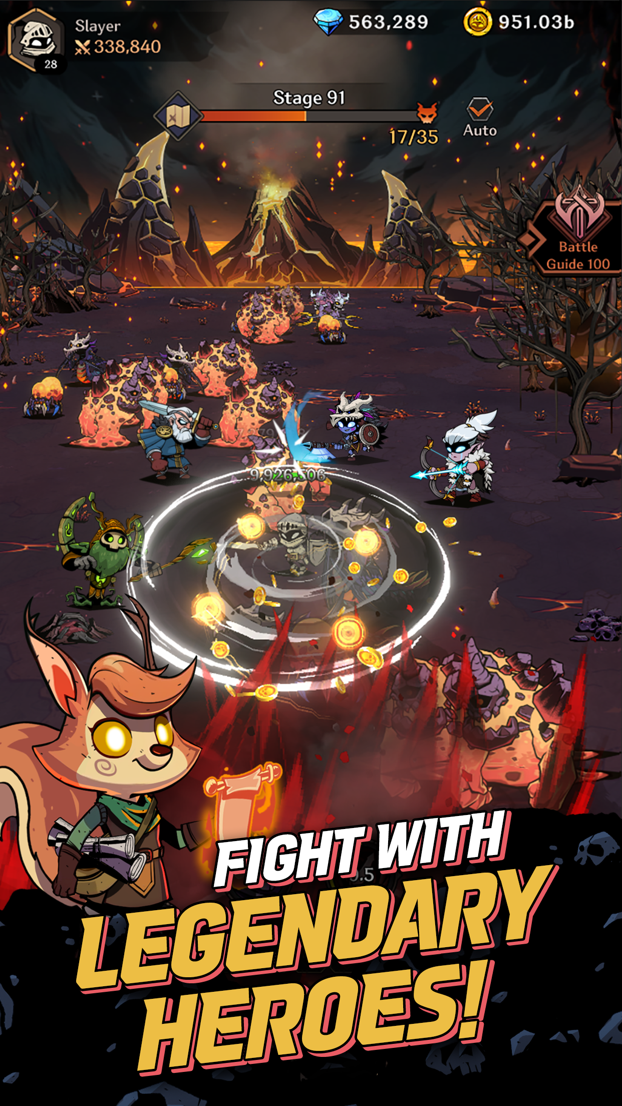 Titan Slayer : Action Idle RPG screenshot