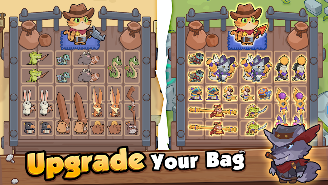 Rumble Paws: Backpack Fight screenshot