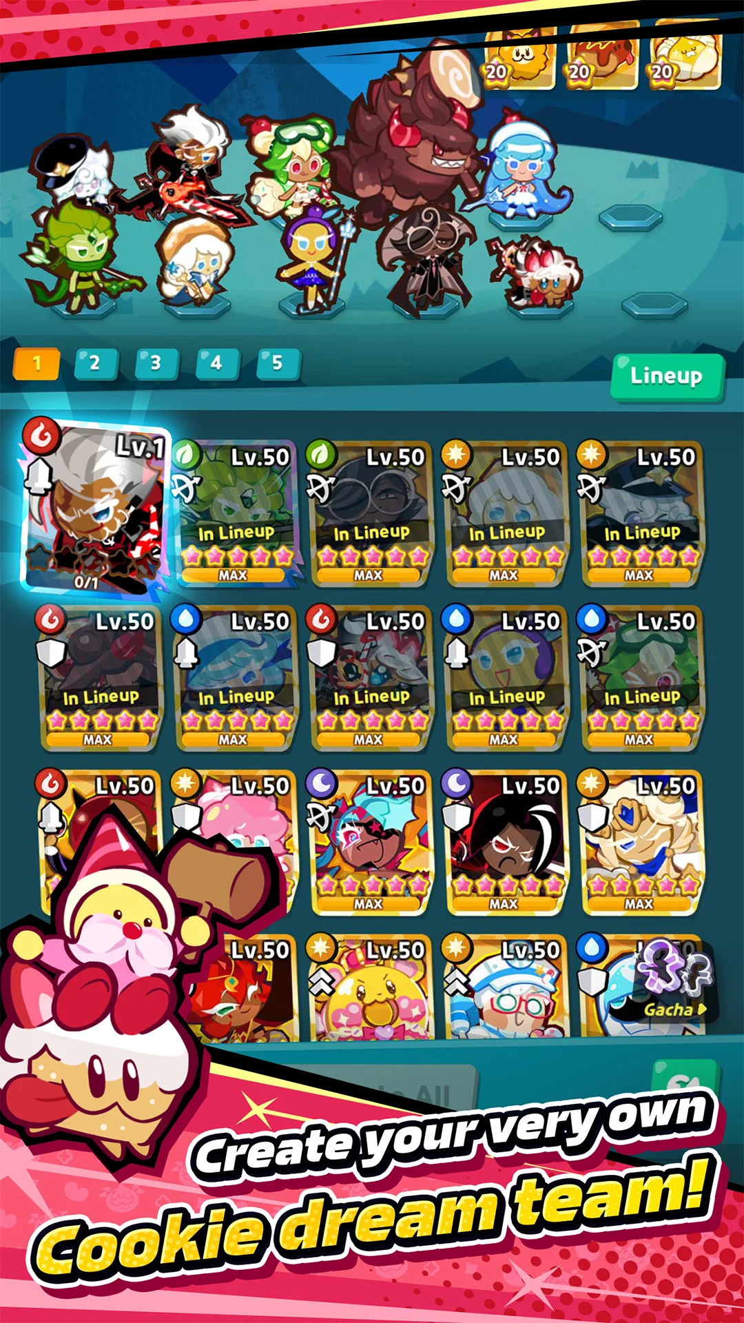 CookieRun: Crumble - Idle RPG screenshot