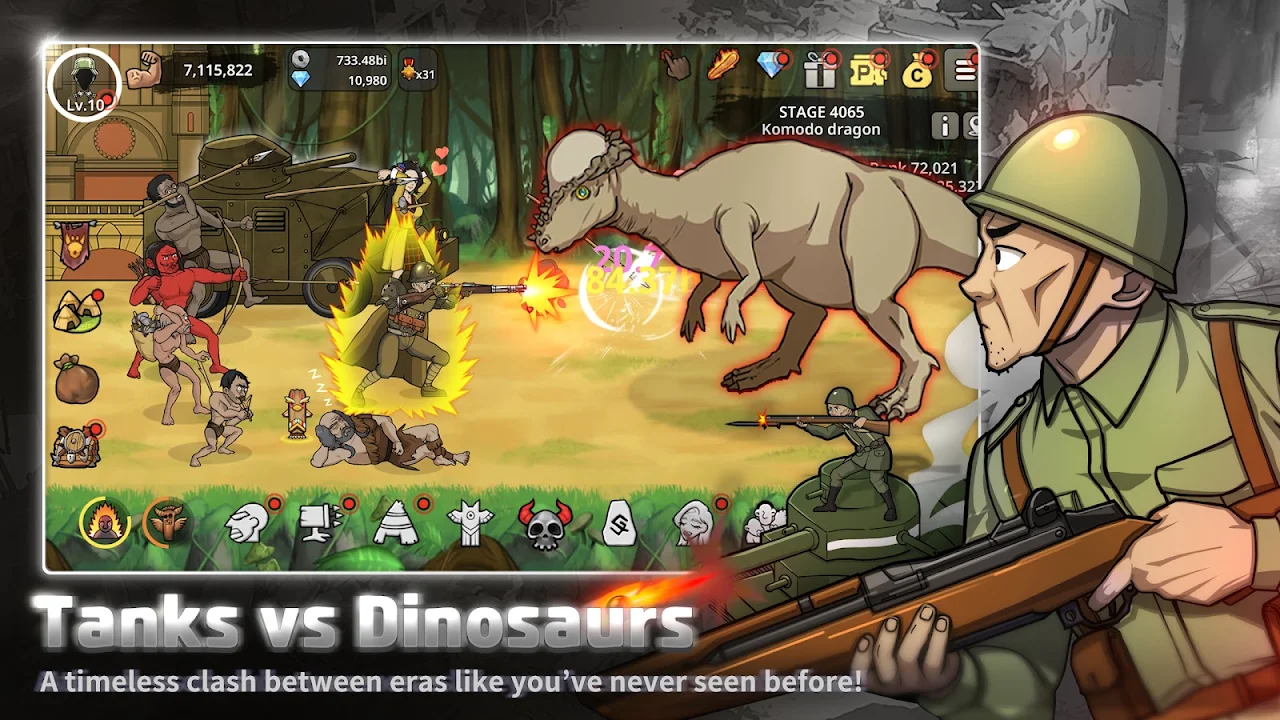 Primitive Brothers : Idle Game screenshot