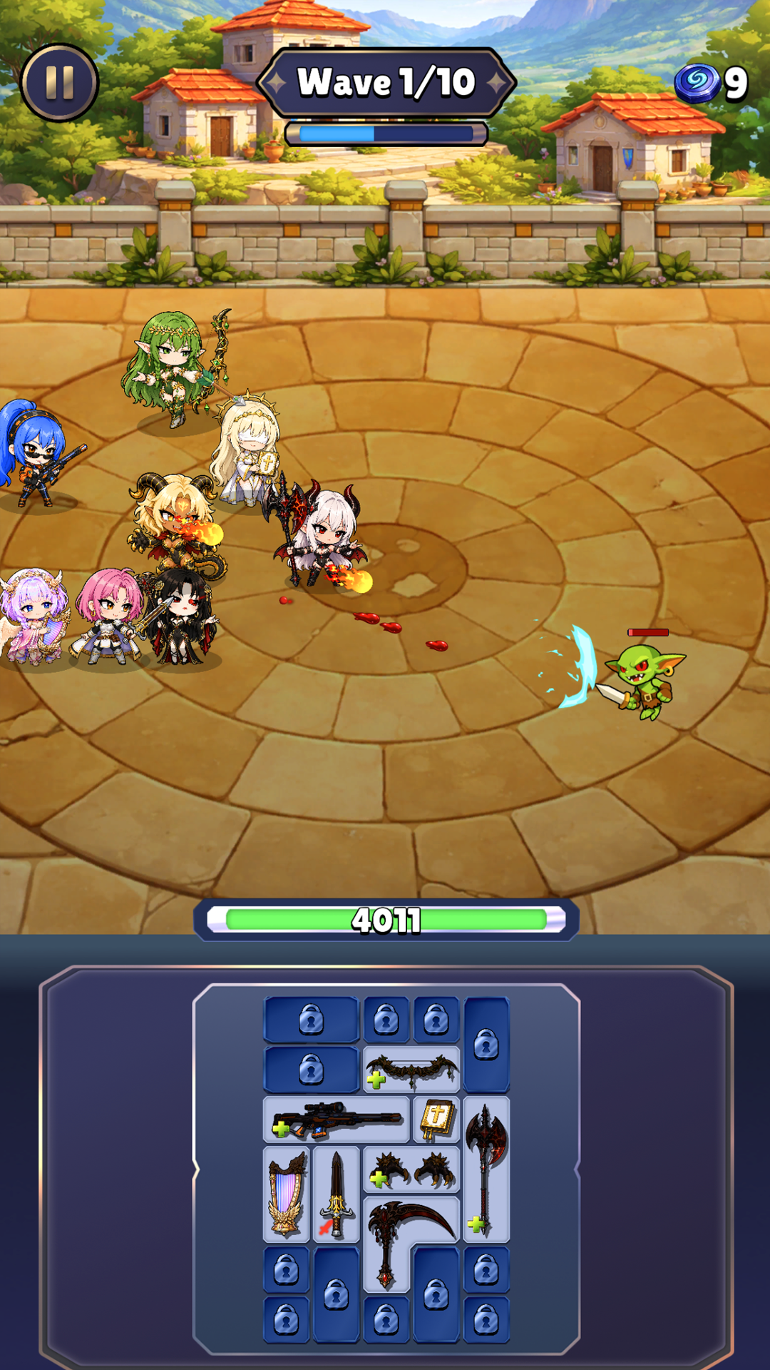 Valkyria Nexus Battle screenshot