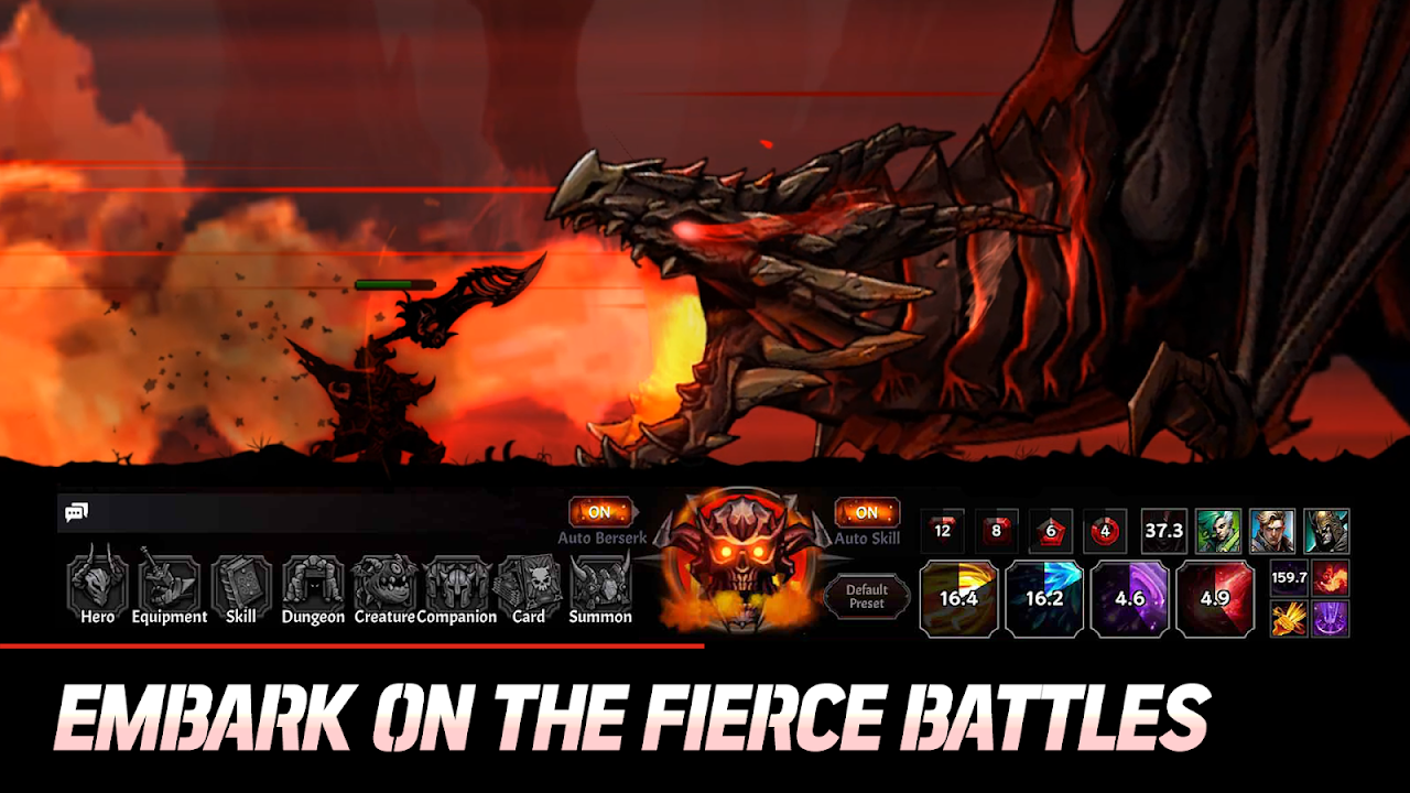 Idle Berserker: legend of rpg screenshot