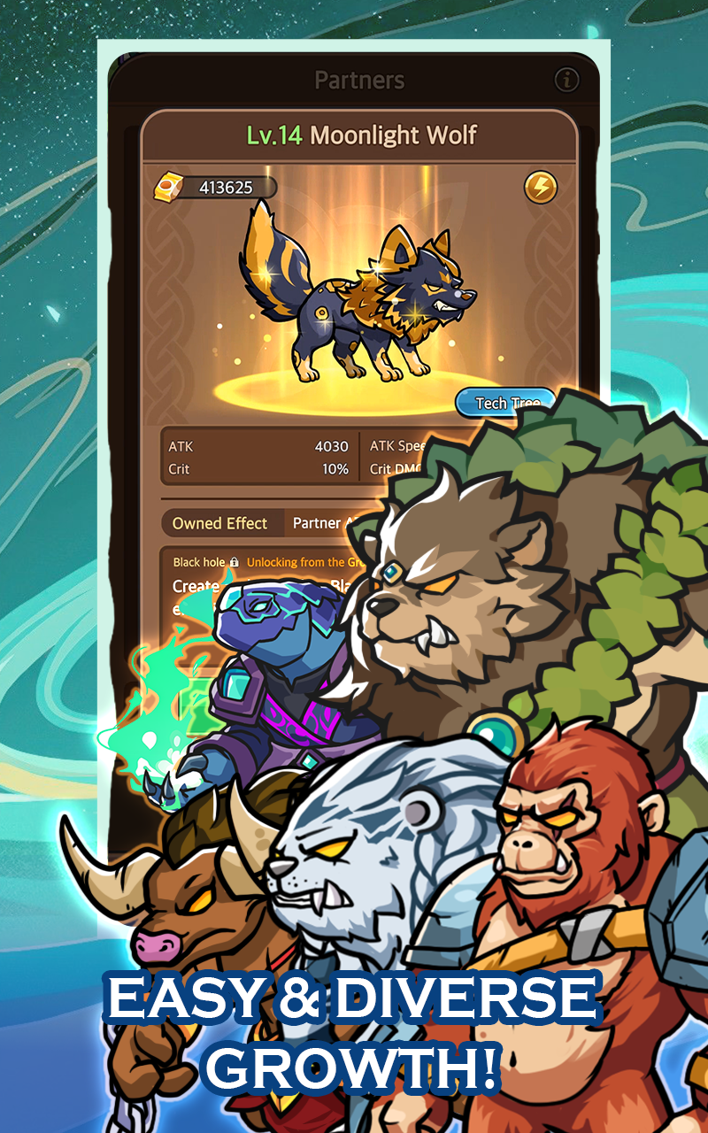 Druid Rising: Idle RPG screenshot