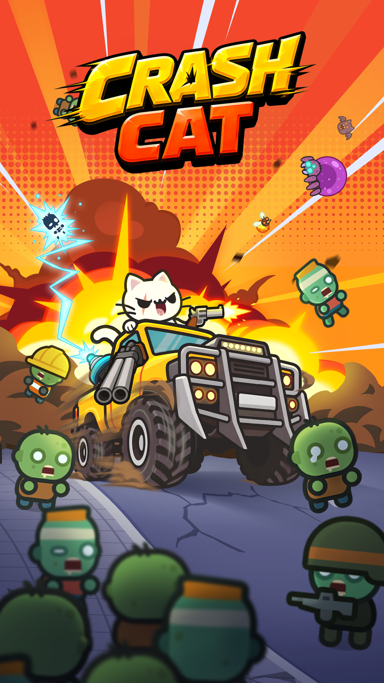 Crash Cat : Zombie Survivor screenshot