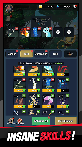 Banecraft : Idle RPG screenshot