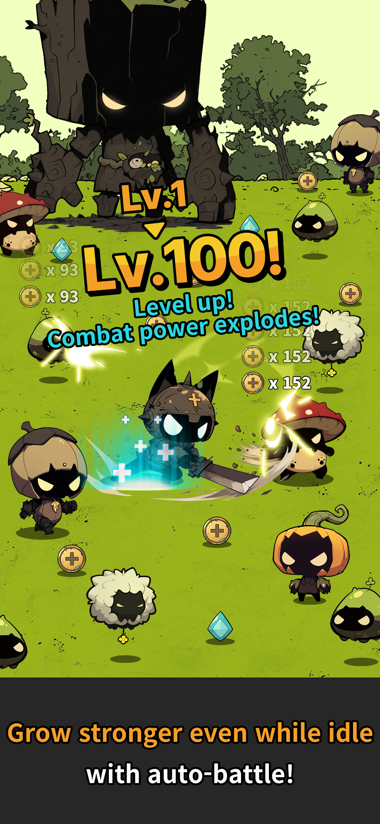 Kamnyang Knight: Idle RPG screenshot
