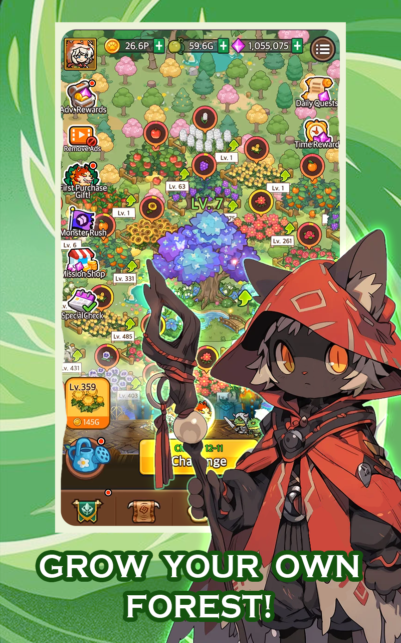 Druid Rising: Idle RPG screenshot