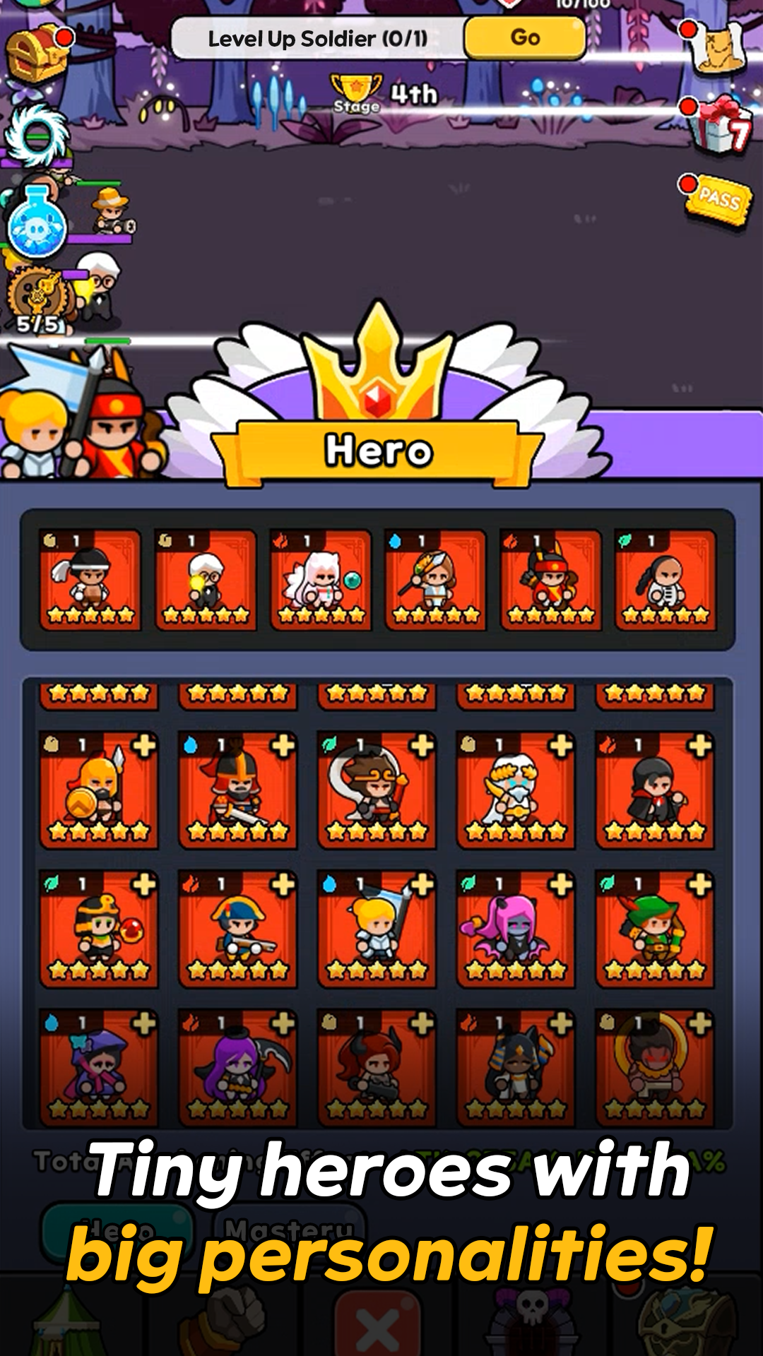 Rumble Legion: Pocket Heroes screenshot