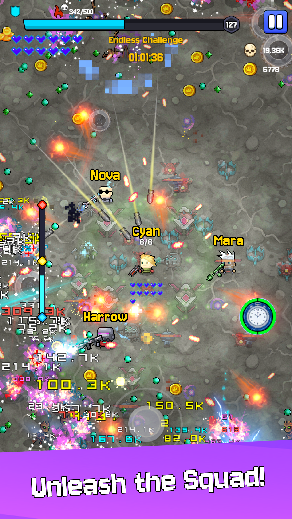 Crazy Gunner: Monster Mowing screenshot