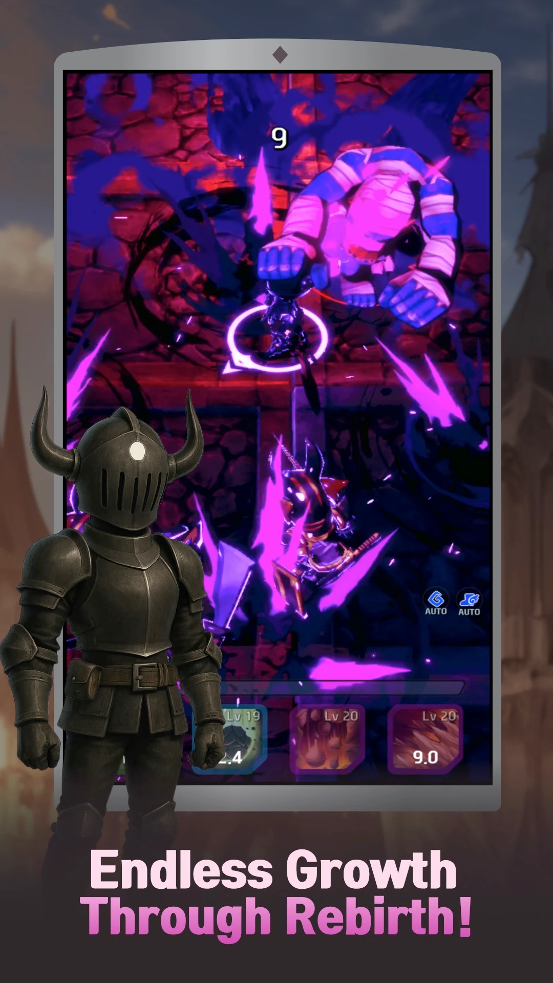  아케인 나이트 키우기: 방치형 RPG(Arcane Knight) screenshot