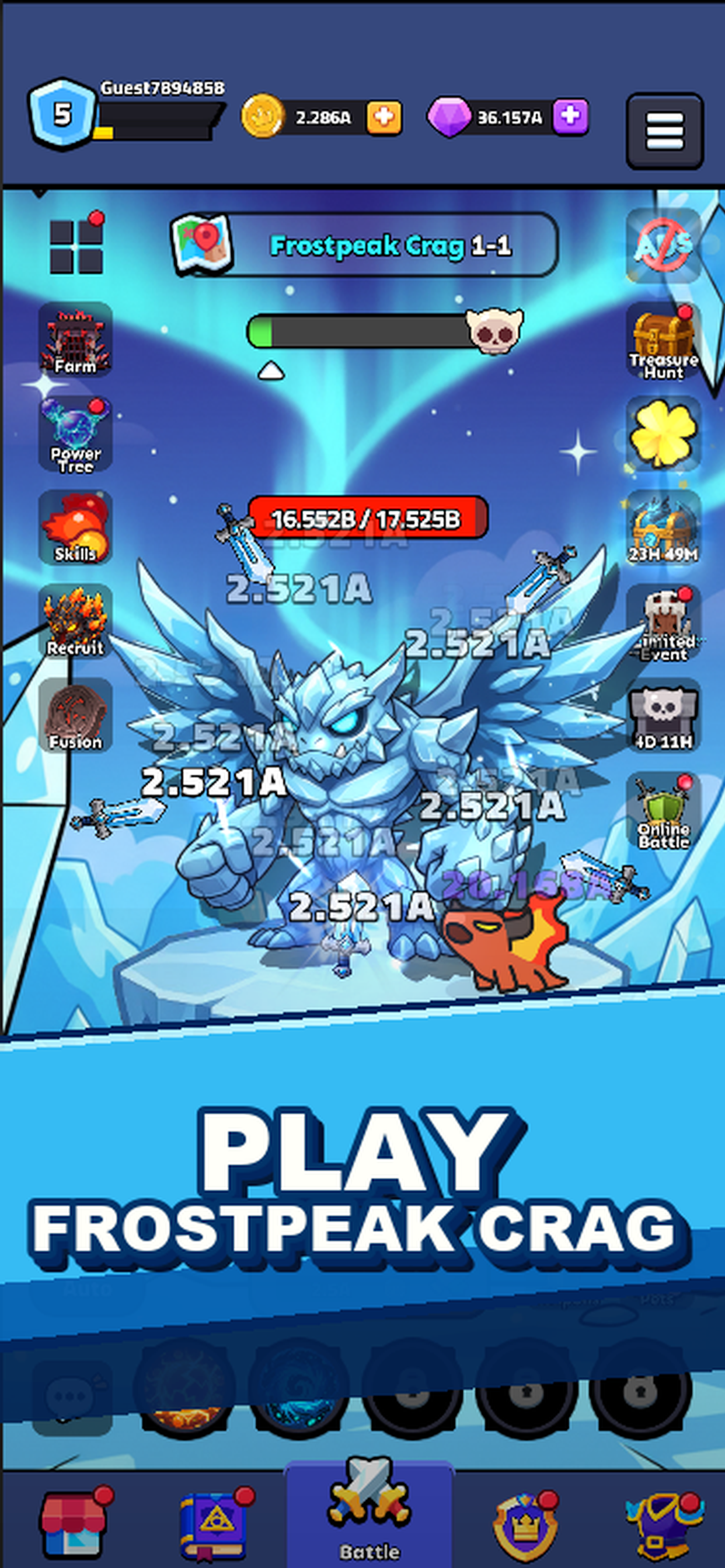 Swordero Idle RPG screenshot