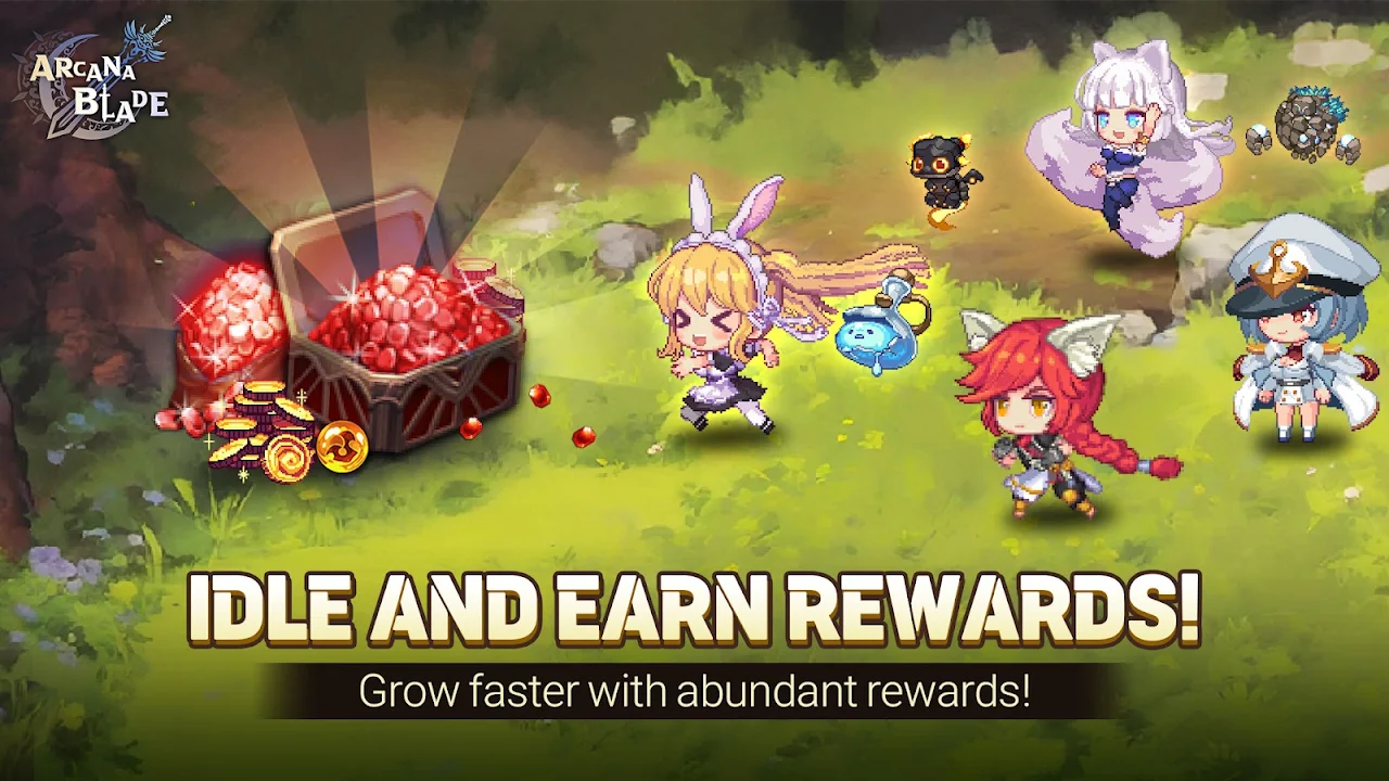 Arcana Blade : Idle RPG screenshot
