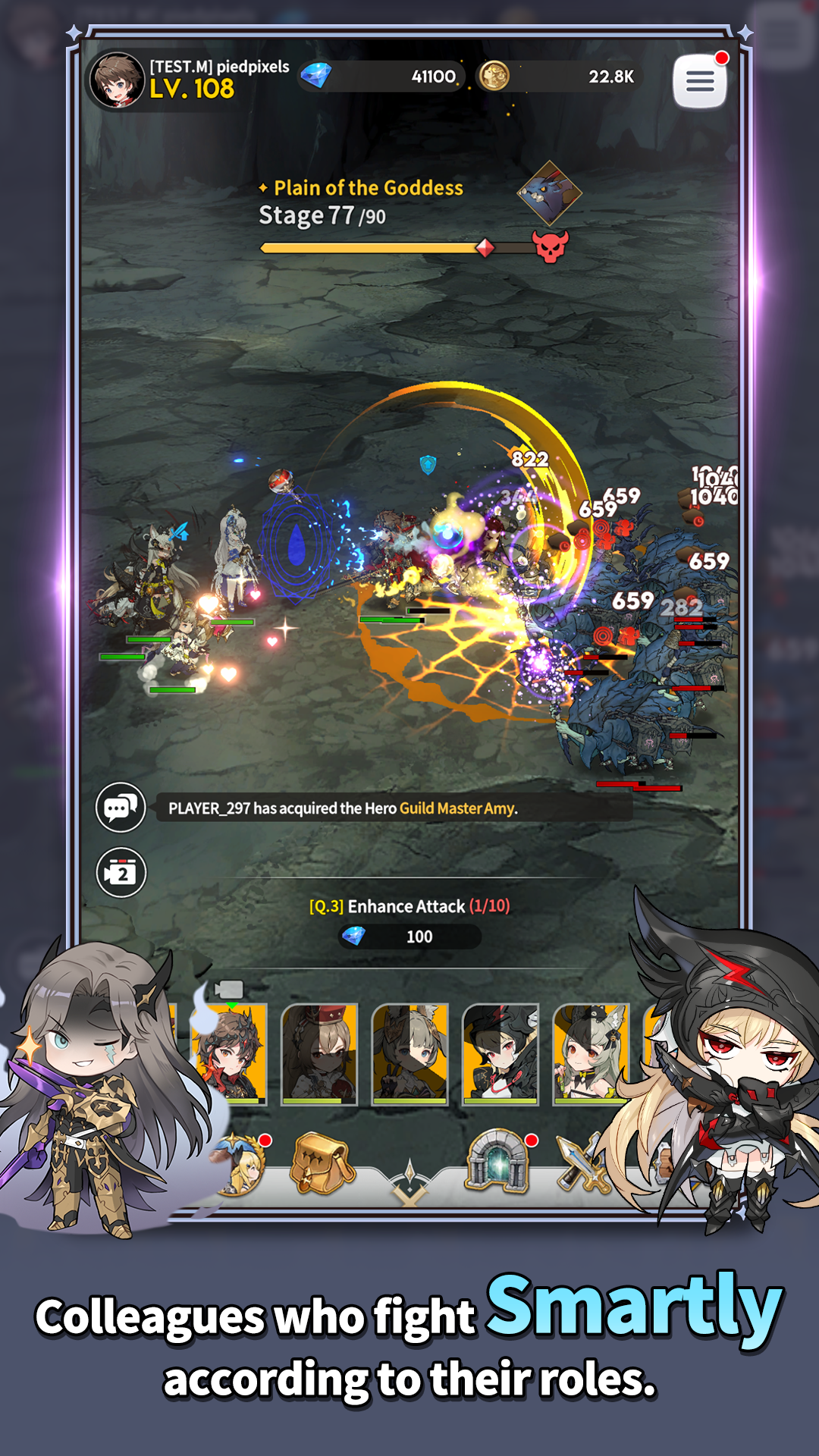 Gran Saga Idle:KNIGHTSxKNIGHTS screenshot