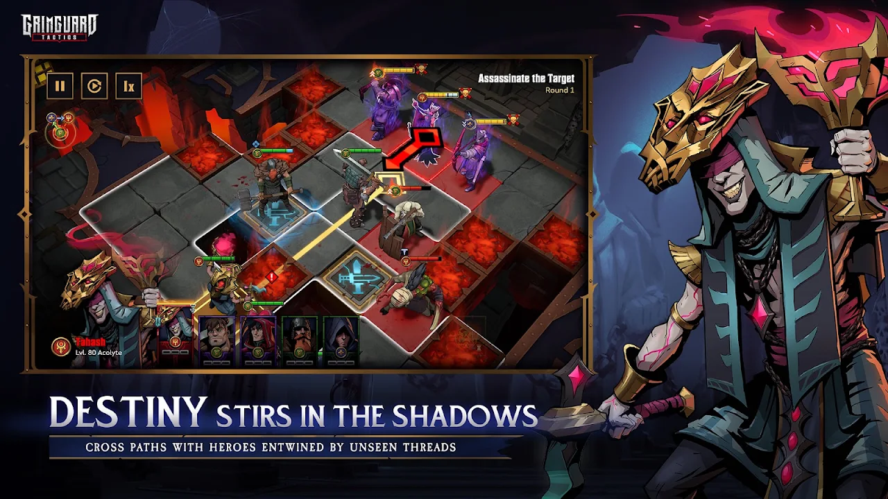 Grimguard Tactics: Fantasy RPG screenshot